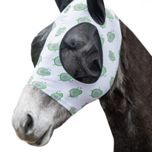 HKM Anti-fly mask -Avocado-