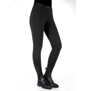 HKM Heating riding breeches -Comfort- Style Silicone Full Grip (No battery included)