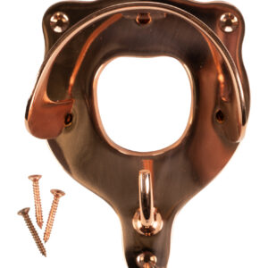 HKM Brass bridle hook .