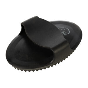 HKM Rubber curry comb -Ella- 15,7 x 10,4 cm .