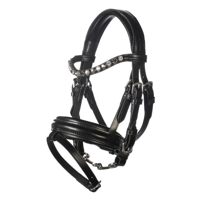 HKM Leather bridle -Hobby Horsing-