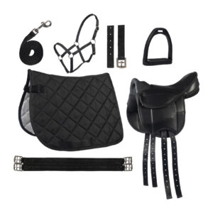 HKM Shetland pony saddle set -Lucy- .