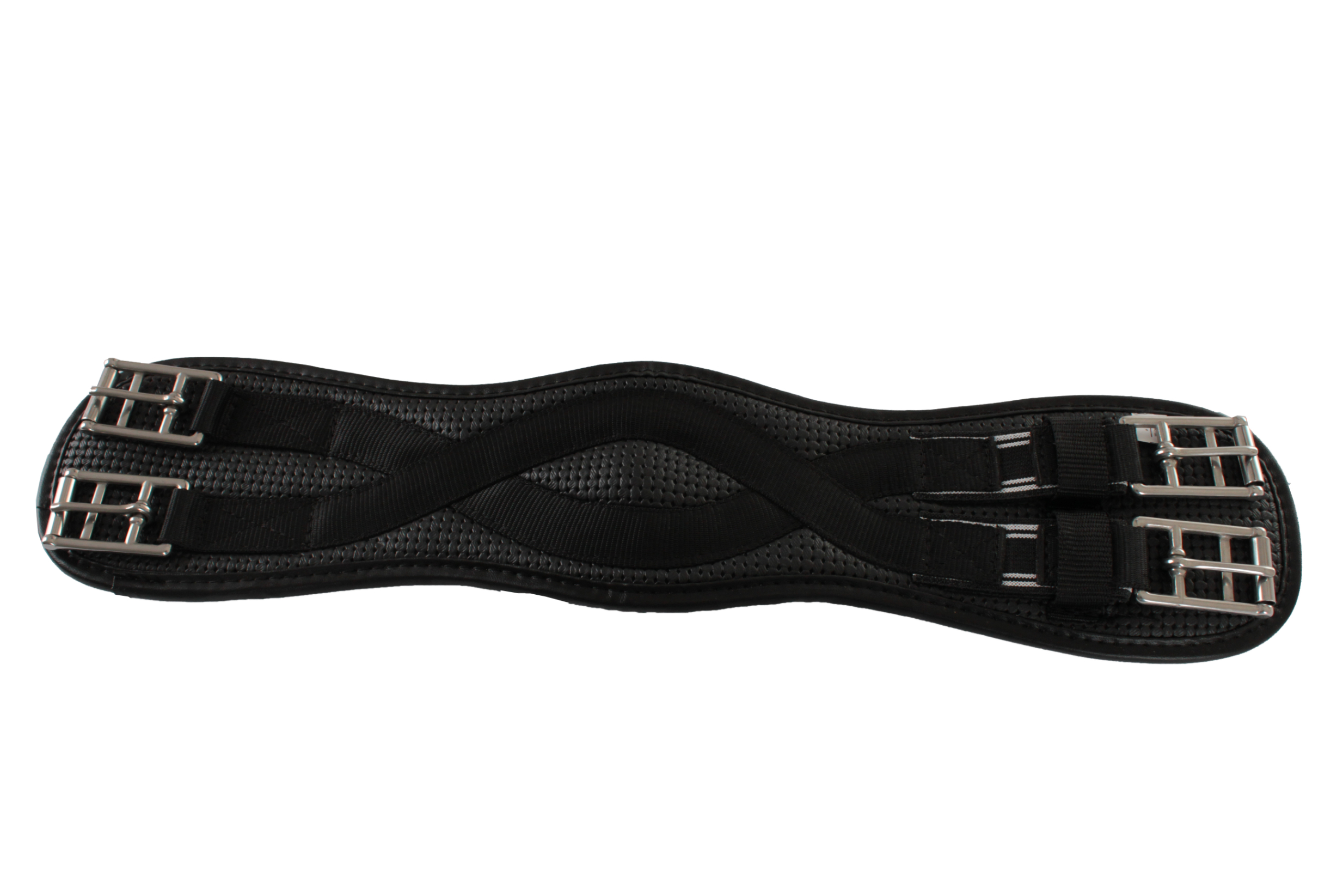 HORKA Girth dressage shaped WAFFLE WEAVE
