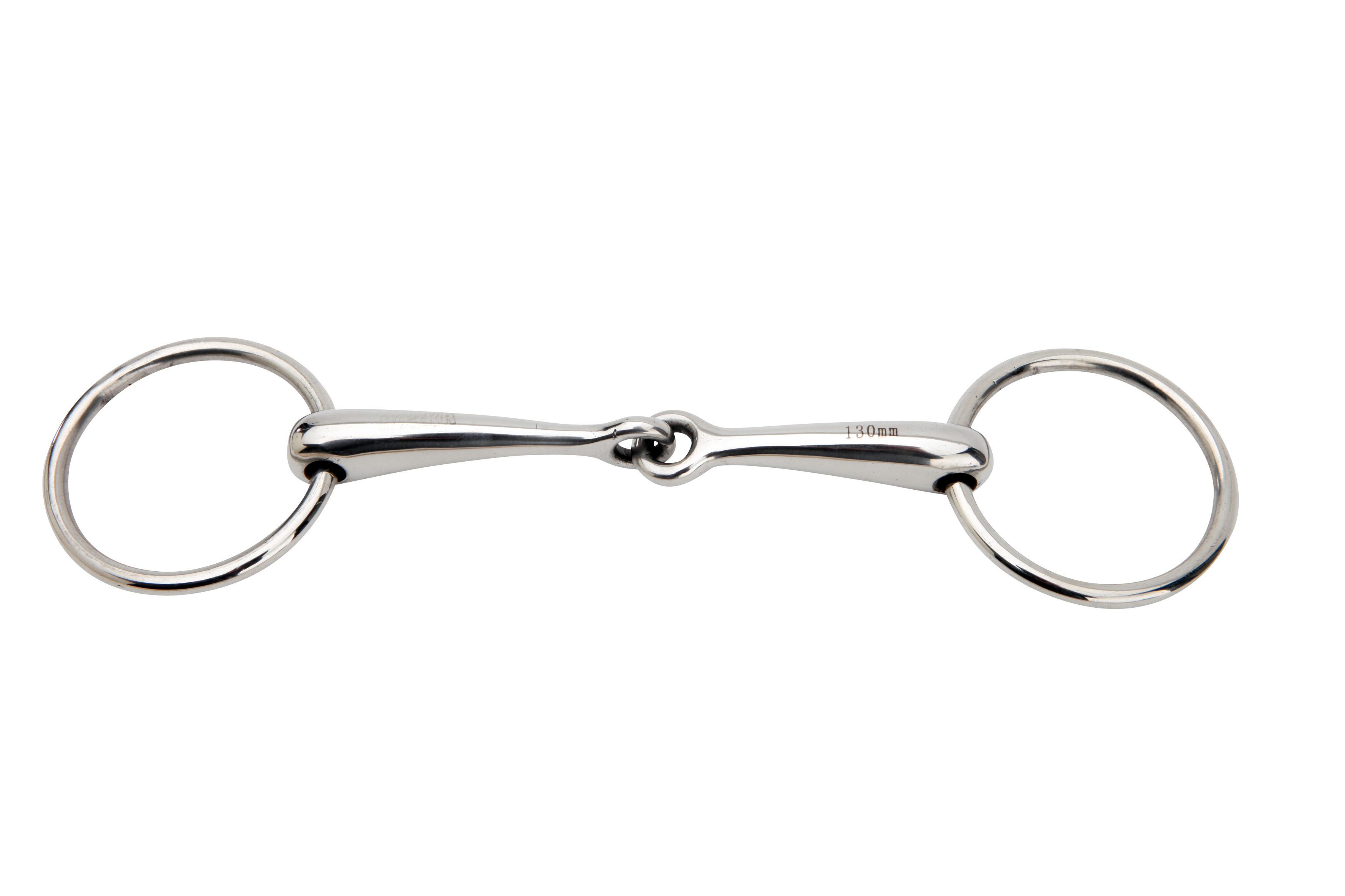 HORKA Loose ring snaffle JOINTED STAINLESS STEEL 14MM