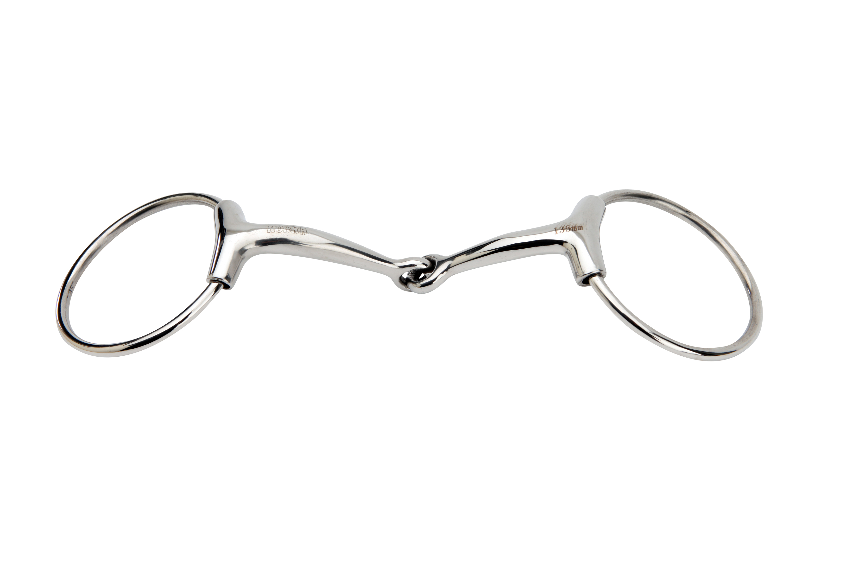 HORKA Loose ring snaffle JOINTED PLUS STAINLESS STEEL 14