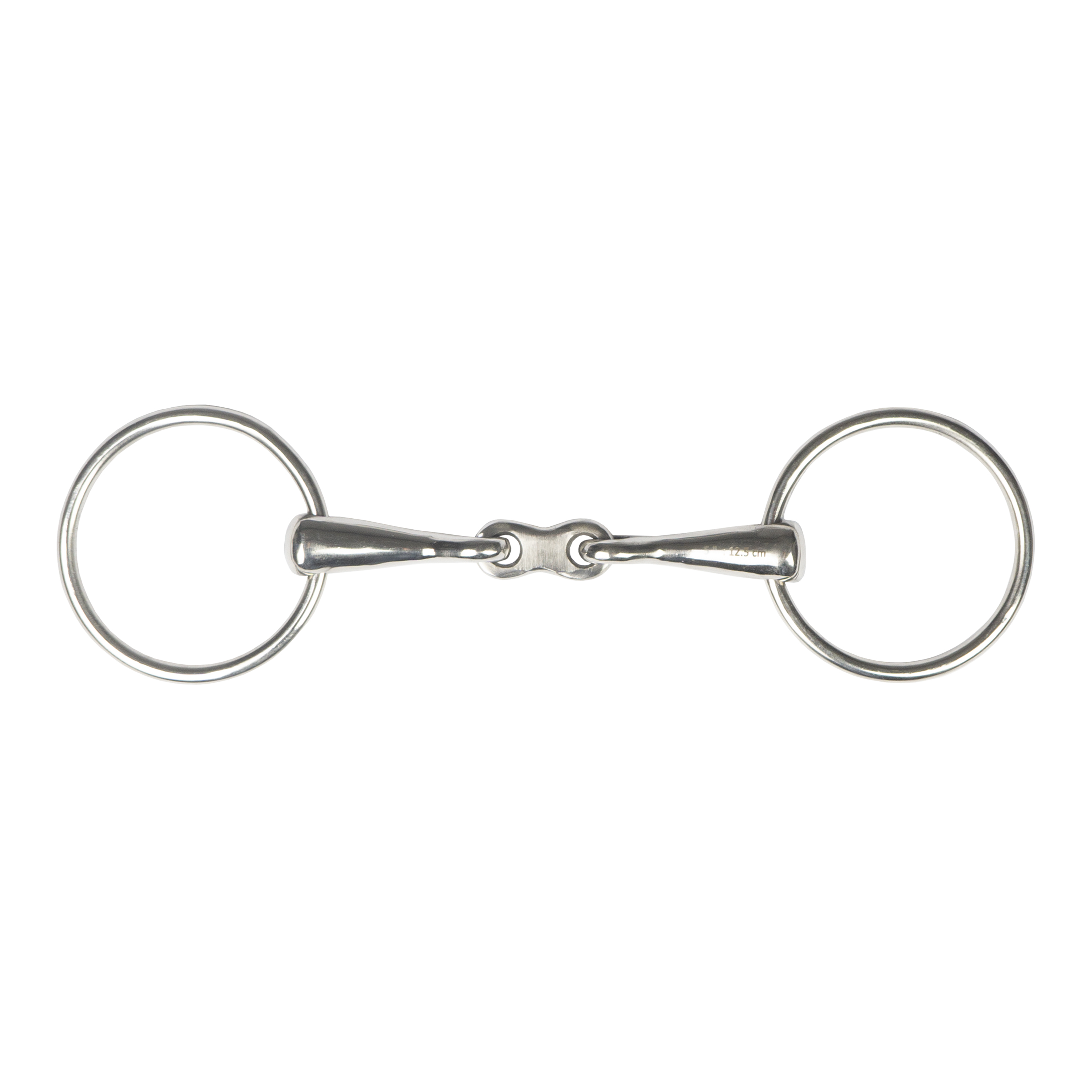 HORKA Loose ring snaffle DOUBLE JOINTED FLAT LINK 16MM