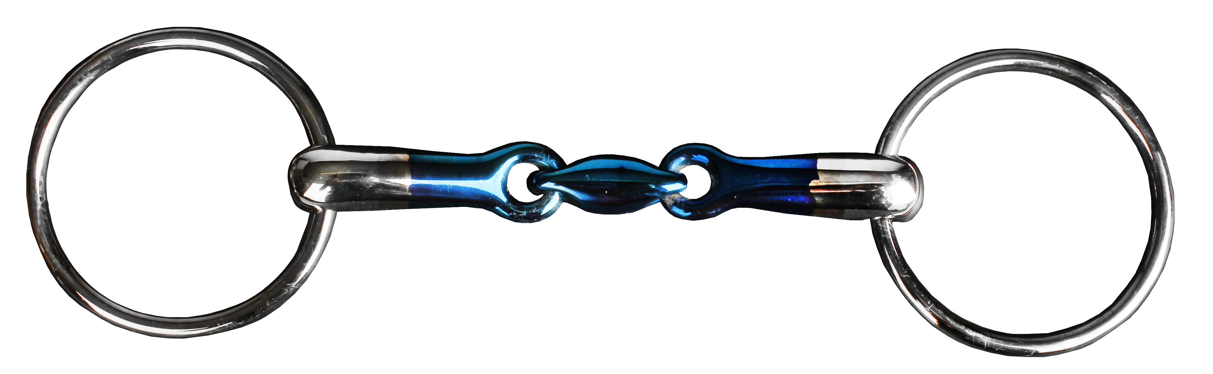 HORKA Loose ring snaffle DOUBLE JOINTED SWEET IRON 16MM