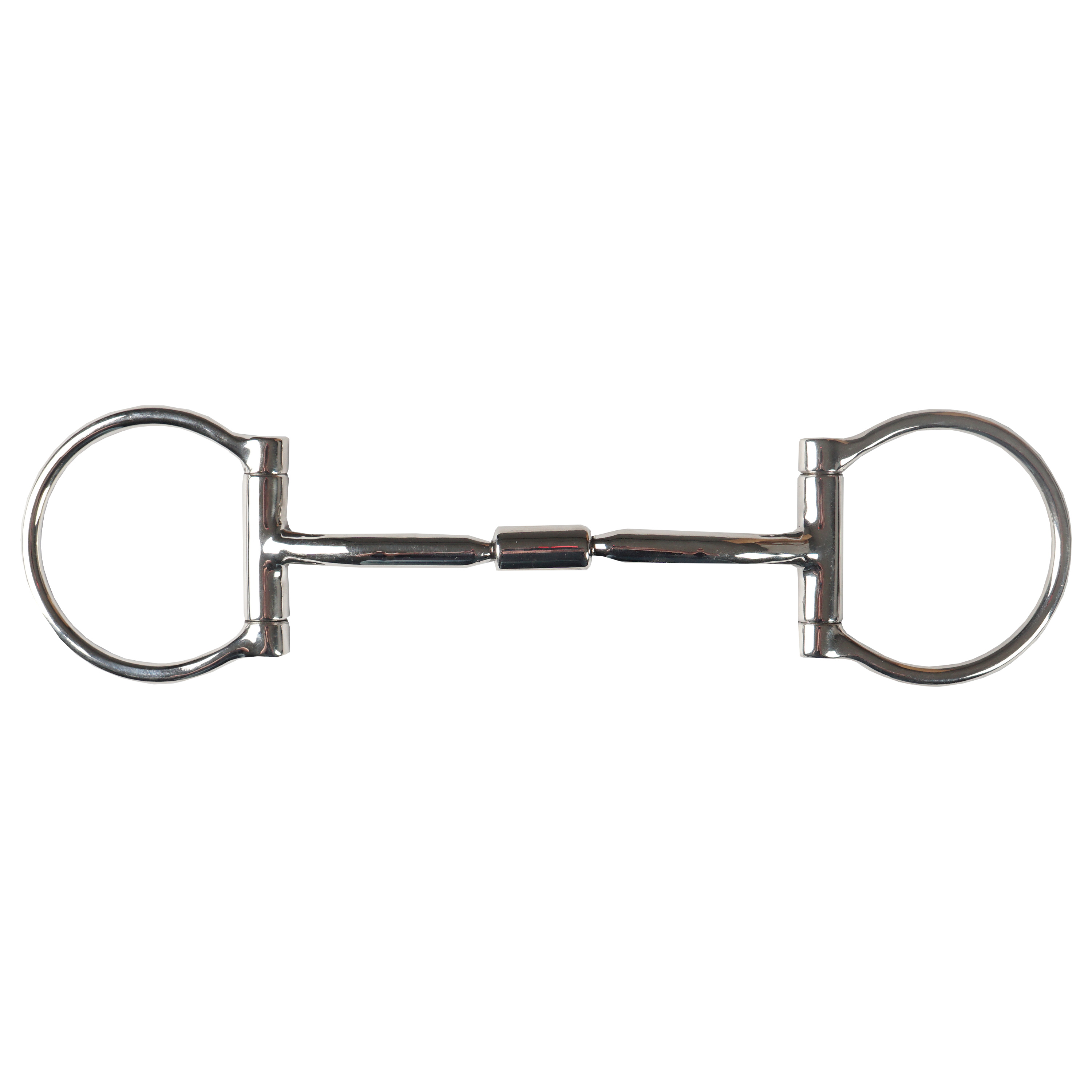 HORKA Eggbutt snaffle double JOINTED ROLL 14MM