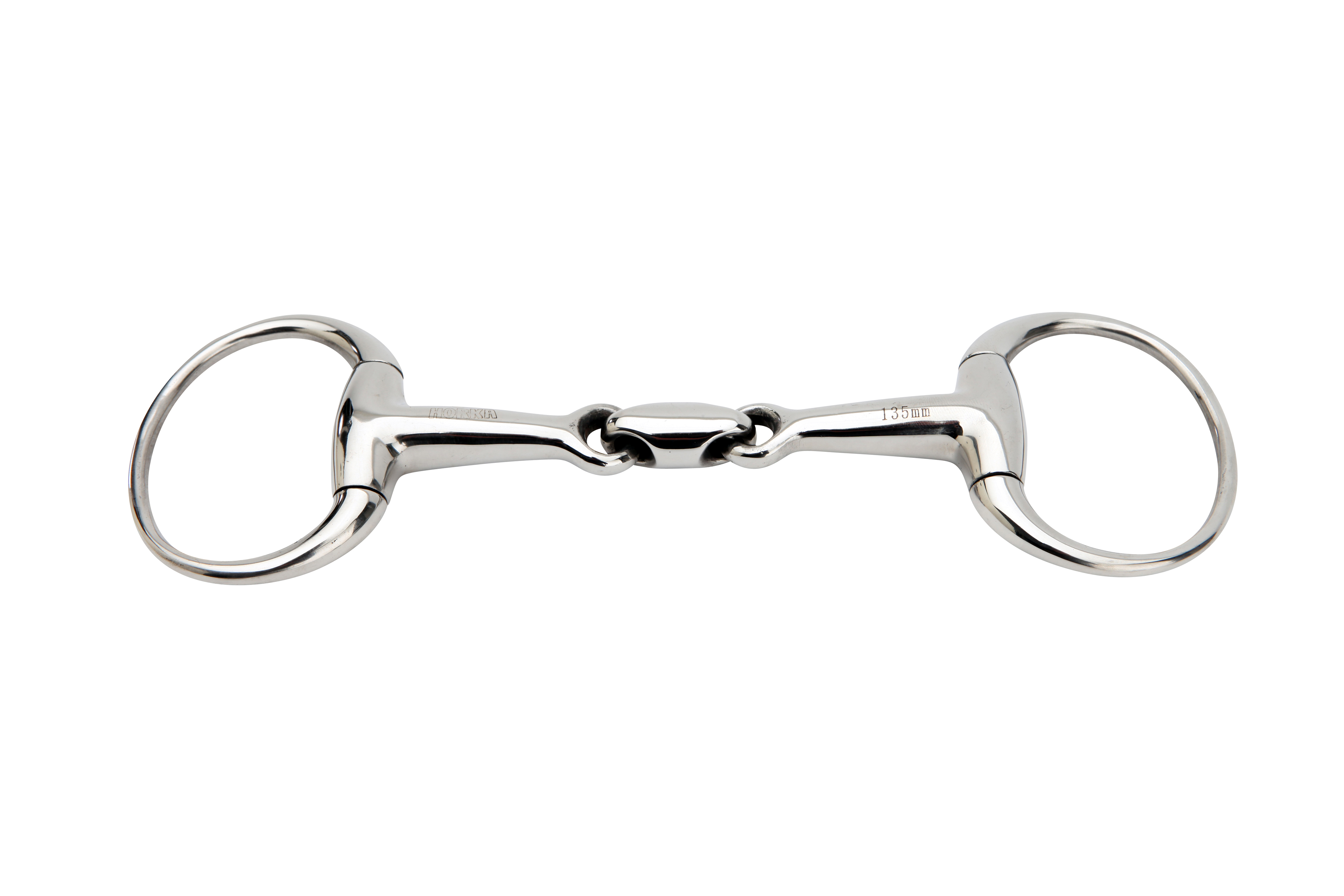 HORKA Eggbutt double jointed STAINLESS STEEL 18MM