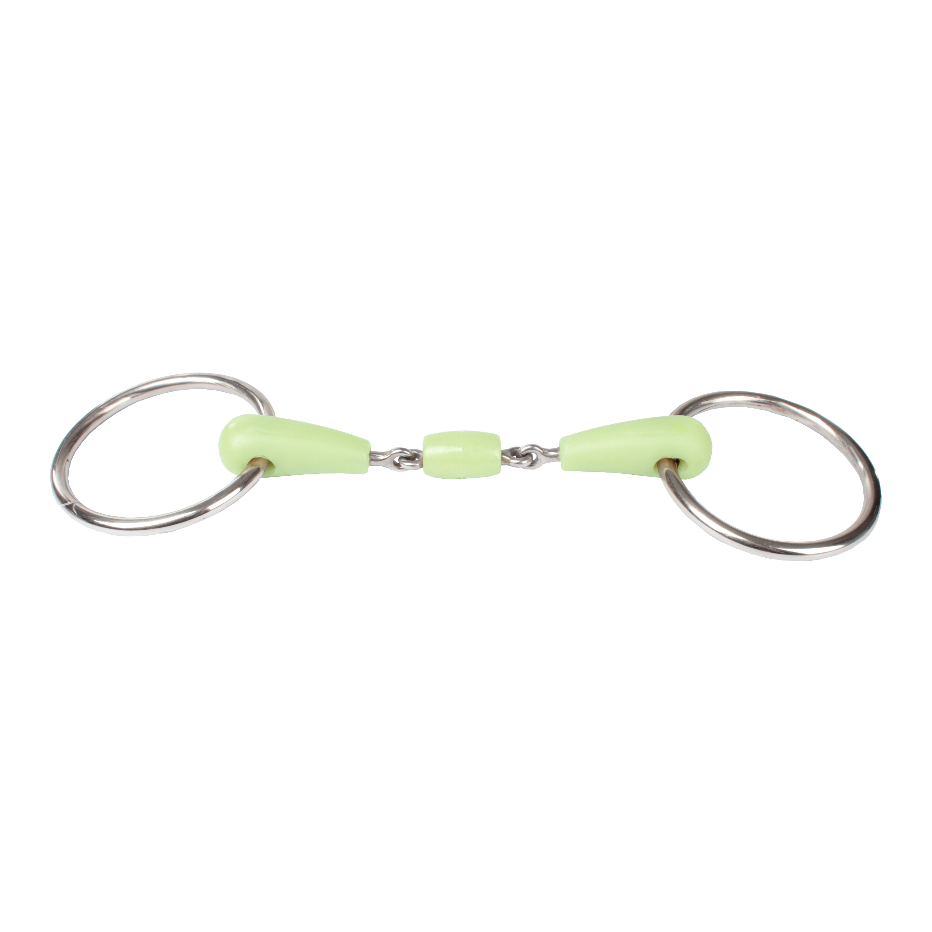 HORKA Loose ring snaffle DOUBLE JOINTED APPLE TASTE 16MM
