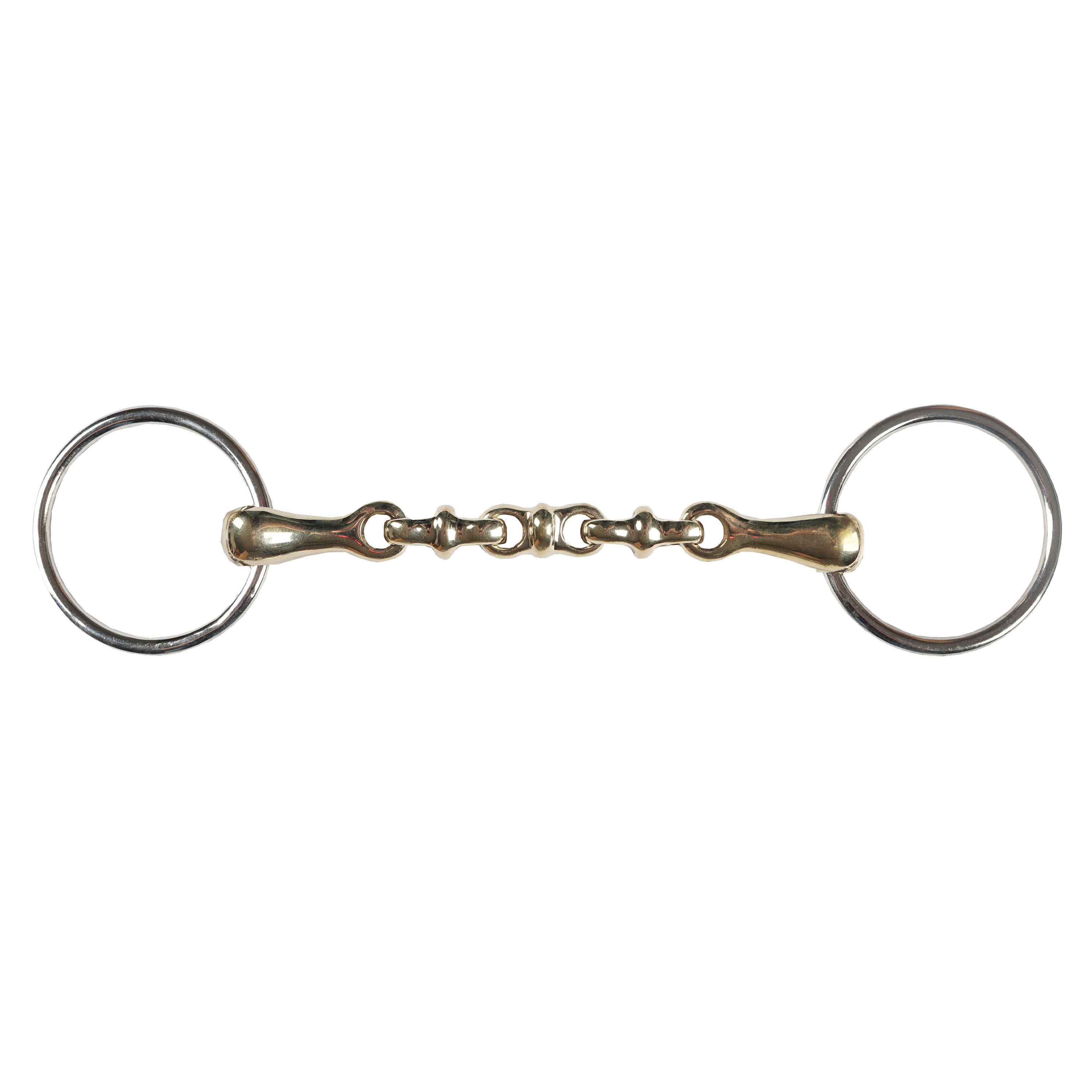 HORKA Loose ring snaffle WATERFORD GOLD BRASS 18MM