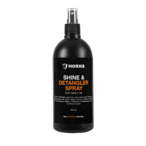 HORKA mane and tail Shine & Detangler spray