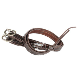 HORKA Spur straps croco LACQUER