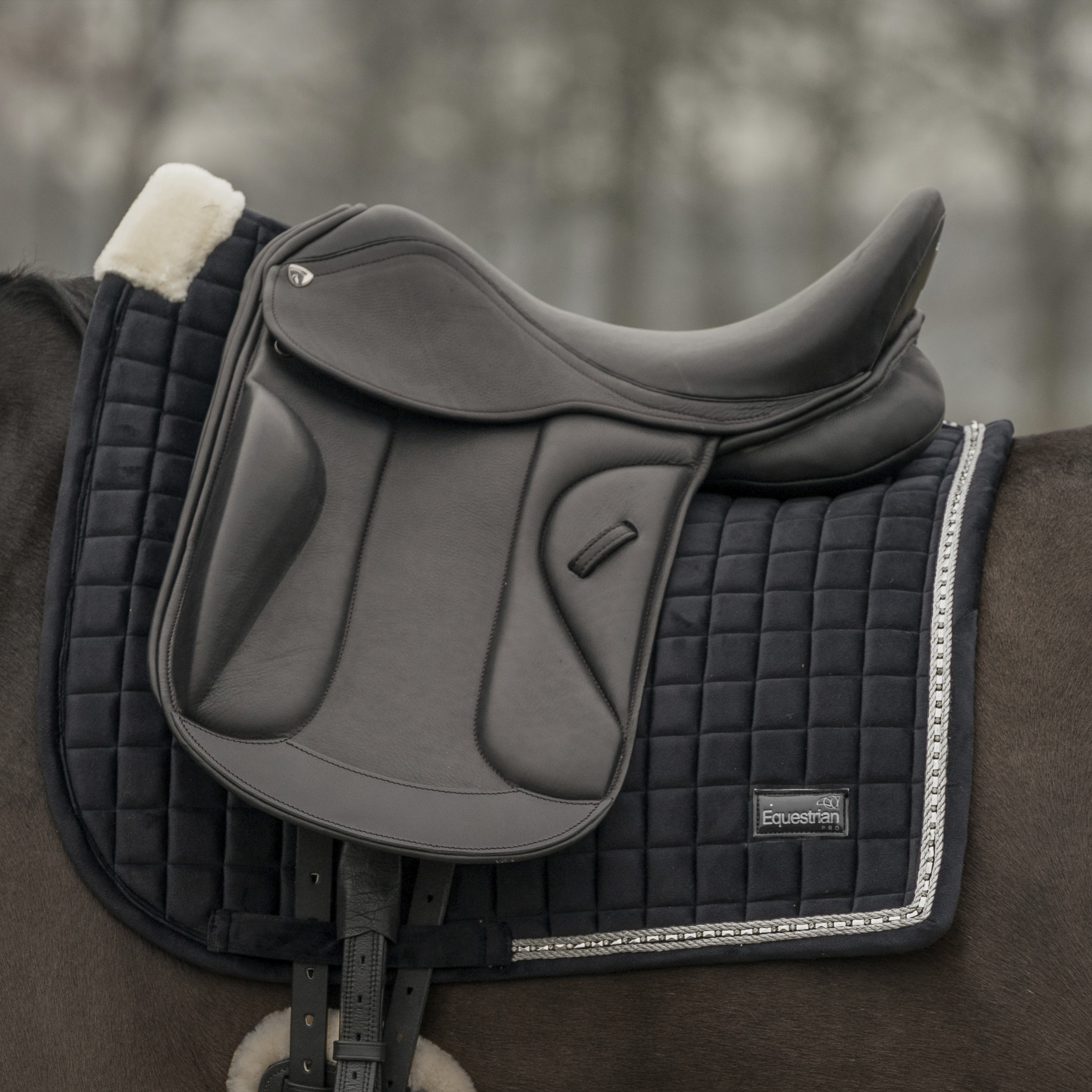 HORKA Saddle pad equestrian PRO VELVET- DR