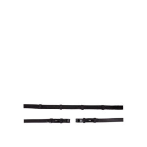 BR Web Rein 19mm Patent Leather round Buckle