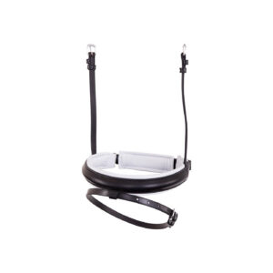 BR Crank Flash Noseband comb. wide round raised SD