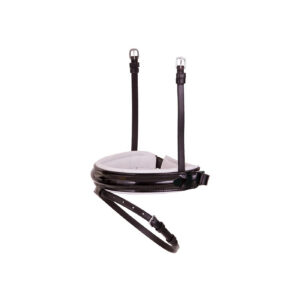 BR Crank Flash Noseband Lacquer wide round raised SD