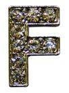HKM Jewel letter F