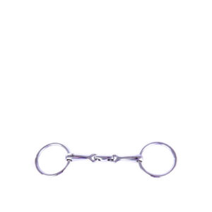 BR Double Jointed Loose Ring Snaffle Pony 14 mm