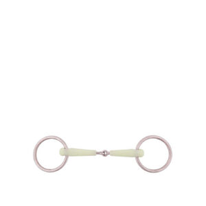 BR Loose Ring Snaffle Apple Mouth Pony SingleJointed 15mm