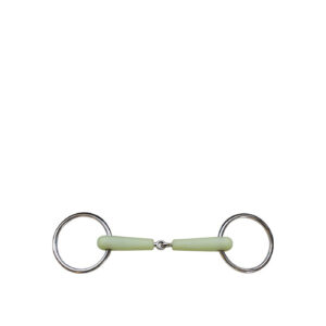 BR Loose Ring Snaffle Apple Mouth 18mm Single Jointed ss