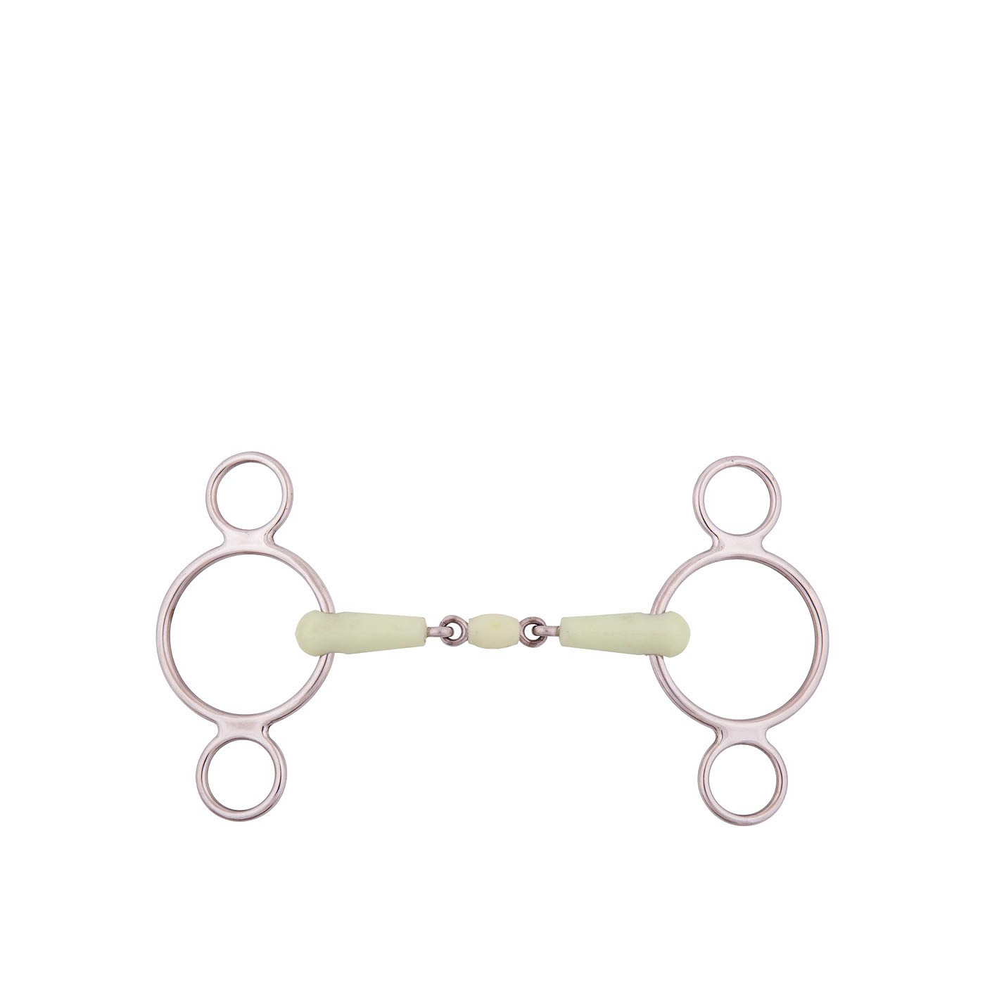 BR Three Ring Gag Apple Mouth Double Jointed 18mm ss