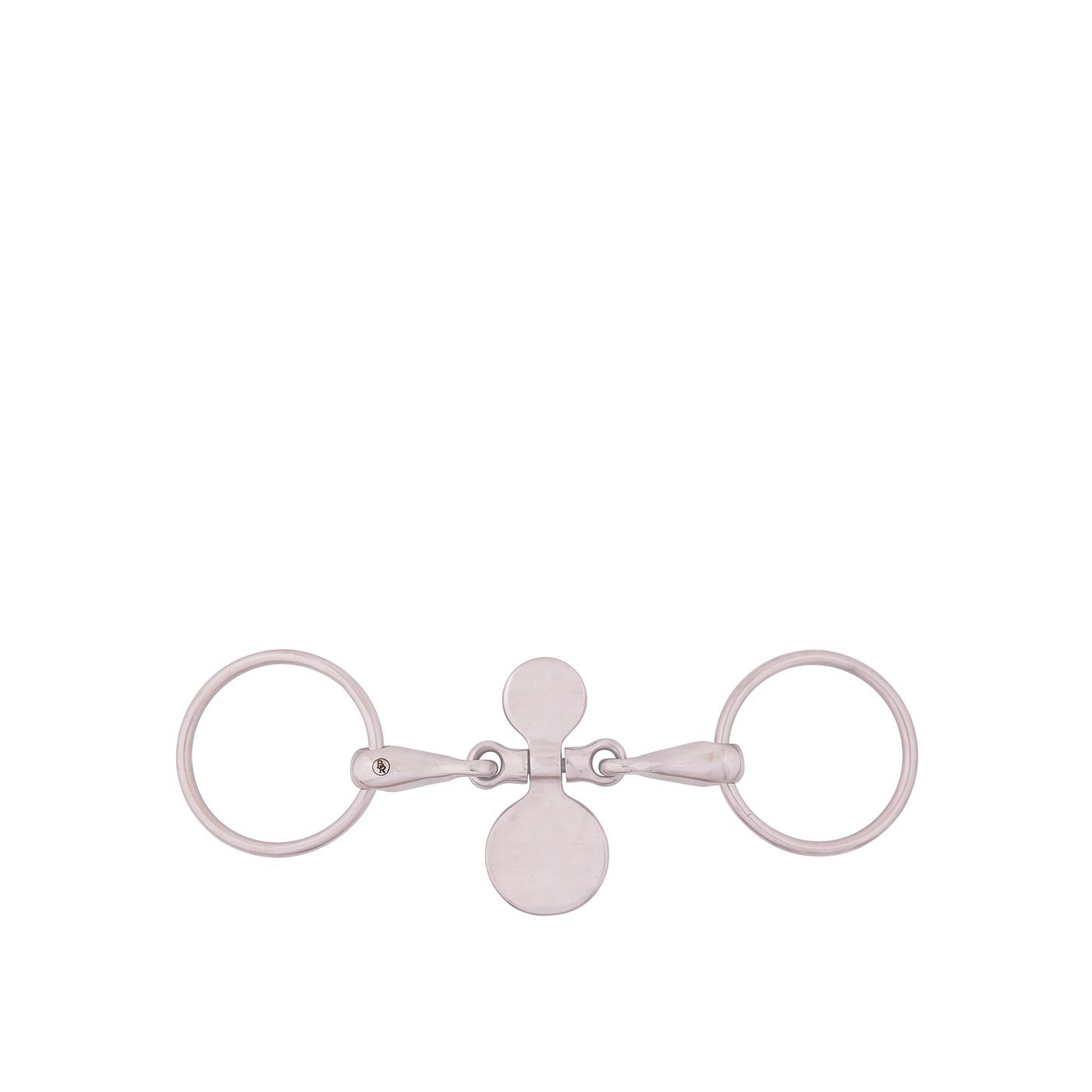 BR Closed Spoon Tongue Bit Double Jointed 18mm massif ss