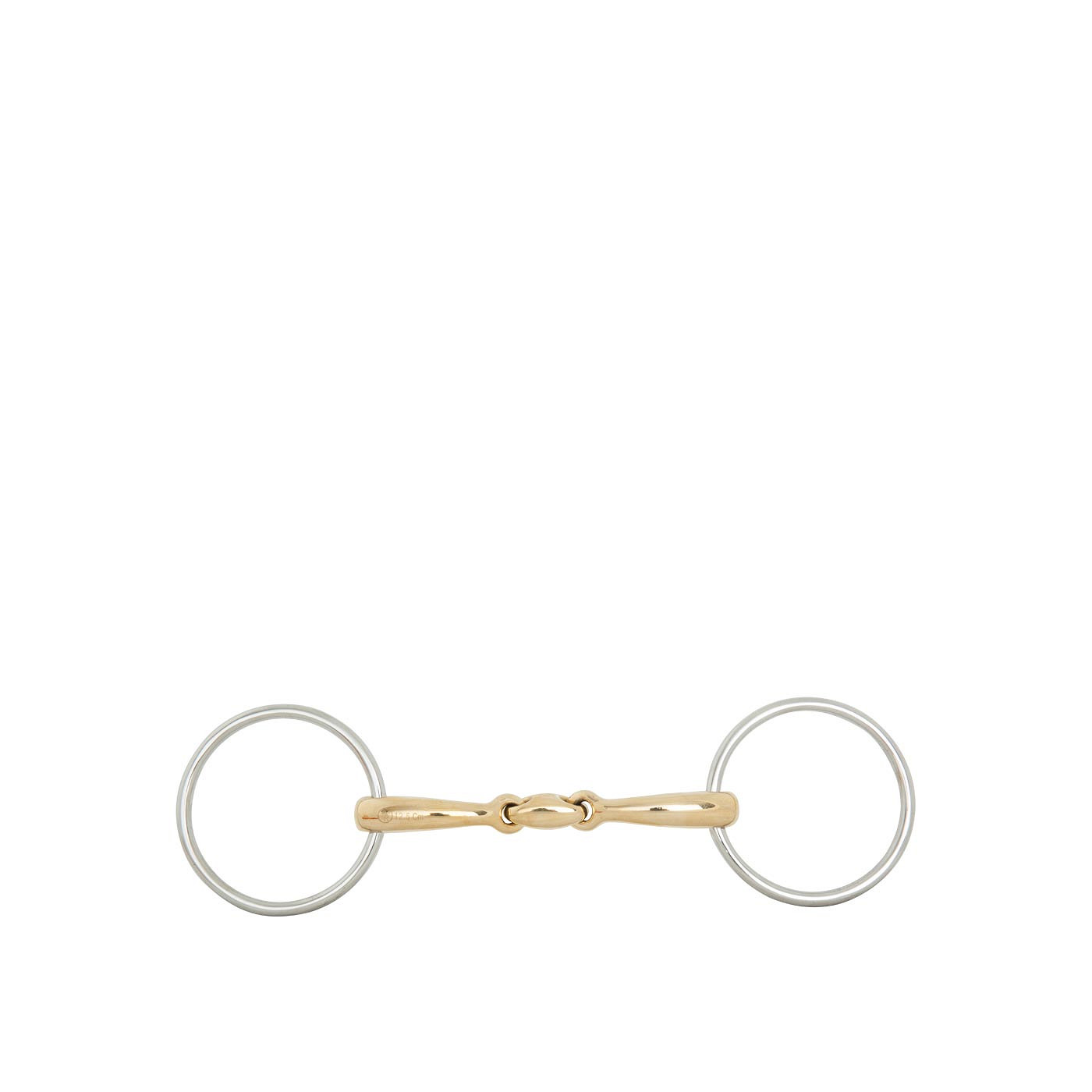 BR Loose Ring Snaffle 14 mm Soft Contact Double Jointed