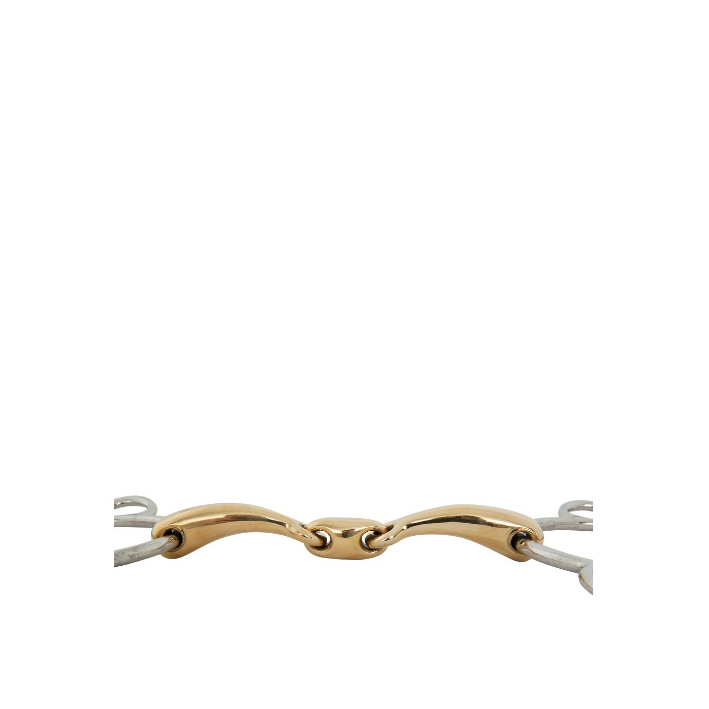 BR Three Ring Gag Soft Contact Double Jointed 12 mm - Image 2