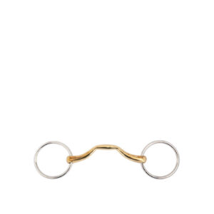 BR Loose Ring Snaffle 14mm Soft Contact Mullen Mouth