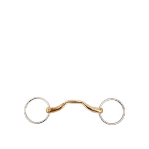 BR Loose Ring Snaffle 16mm Soft Contact Mullen Mouth