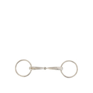 BR Loose Ring Snaffle Satin Sense Single Jointed, 14mm