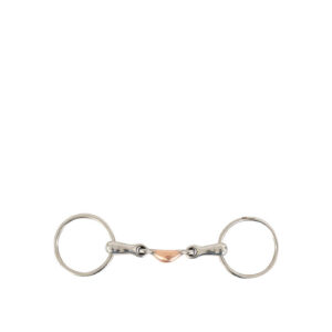 Pessoa Loose Ring Snaffle 14mm MagicSyst.Double Jointed brass