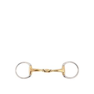 BR Eggbut Snaffle 16mm Soft Contact Double Jointed