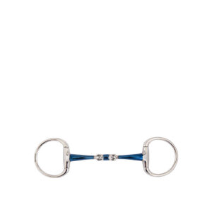 BR Egg-butt Snaffle Sweet Iron Magic Double Jointed 14mm curv