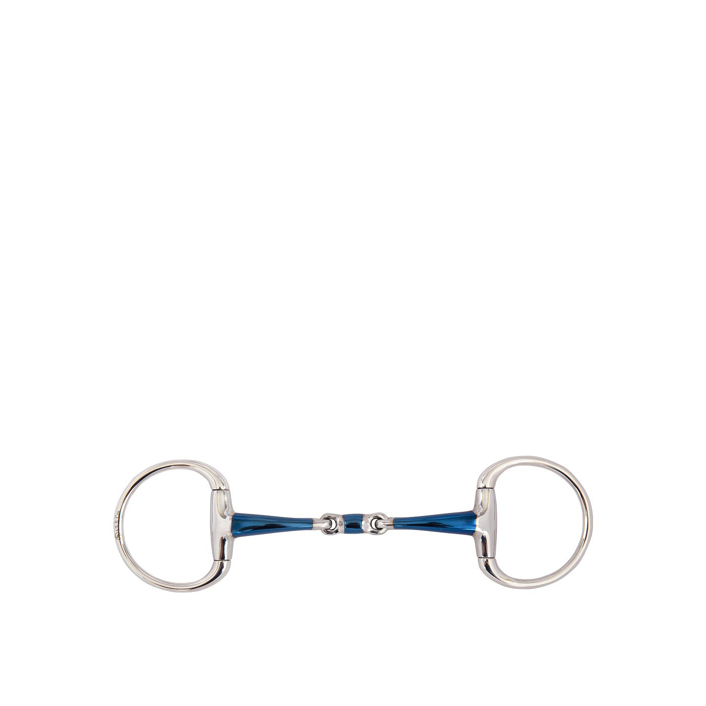 BR Egg-butt Snaffle Sweet Iron Magic Double Jointed 14mm curv