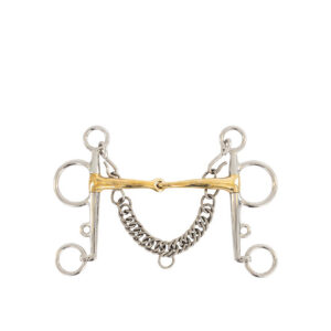 BR Pelham Soft Contact 14mm Single Jointed 145mm