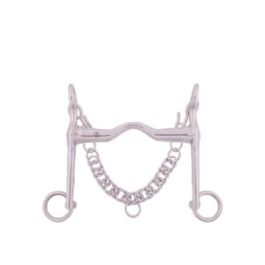 BR Weymouth Curb Bit solid ss 18Mm fixed Shanks