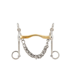 BR Weymouth Curb Bit 12Mm Soft Contact Shanks 140Mm