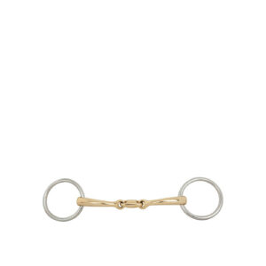 BR Loose Ring Bradoon 12Mm Soft Contact Double Jointed