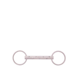 Pessoa Ring Snaffle Bit 19Mm straight mouthpiece Alu.