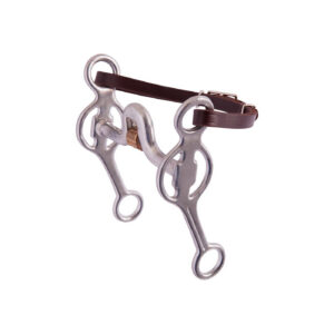 Mikmar Show Bit Western alu.with brass roll