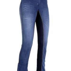 HKM Jodhpur riding breeches -Summer Denim