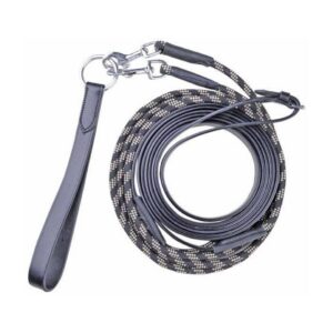HKM Draw reins (rope/leather) + attachment