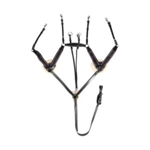 HKM Breastplate/martingale with lambswool