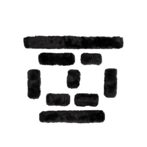 Artifical fur set PREMIERE set for halter