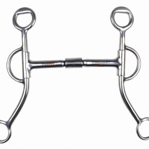 HKM Snaffle bit with shanks -Billy Allen