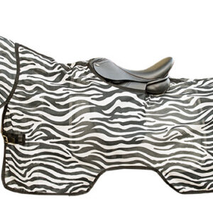 HKM Ride-on fly rug -Zebra-