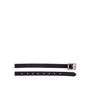 Spur straps PREMIERE lthr w/cr ystal bucklespr