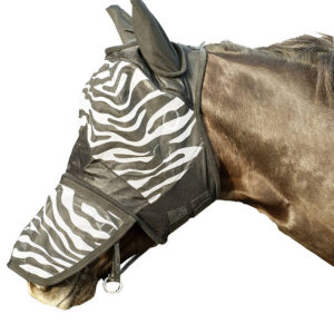 HKM Anti-fly mask -Zebra
